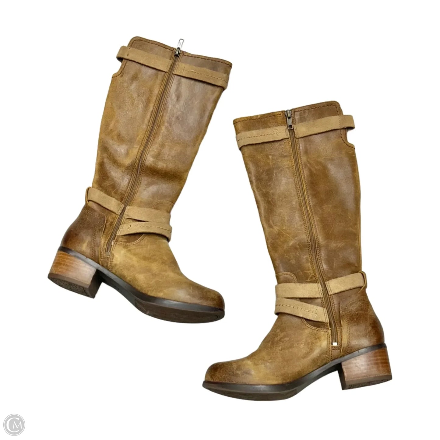 Boots Designer By Ugg In Tan, Size: 6