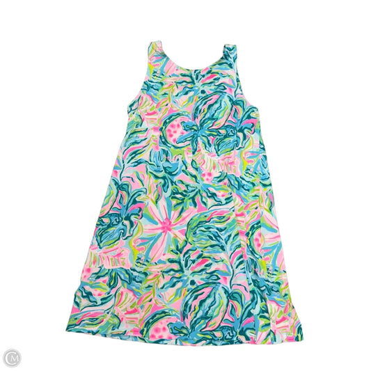 Dress Designer By Lilly Pulitzer In Green & Pink, Size: M
