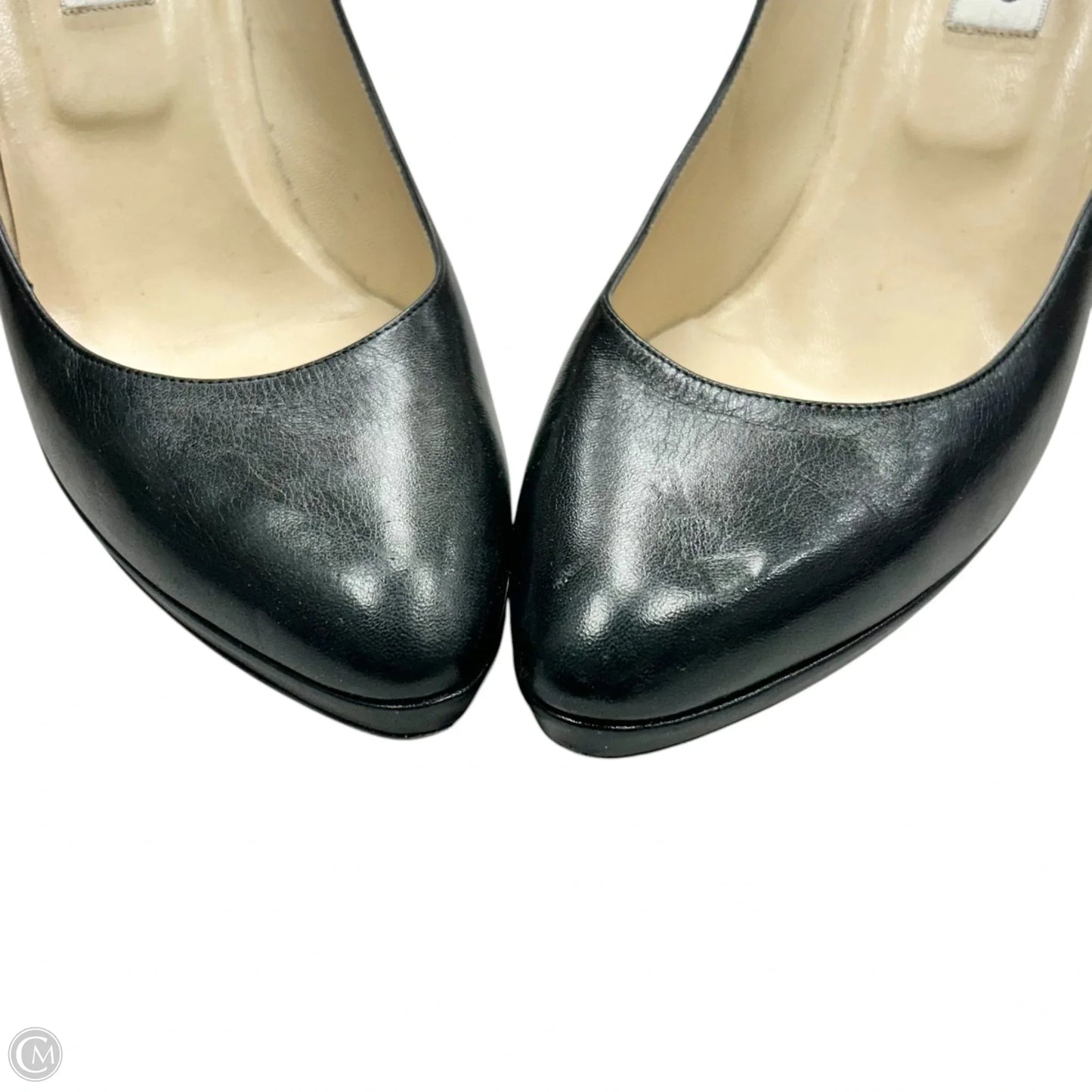 Shoes Luxury Designer By Jimmy Choo In Black, Size: 10.5