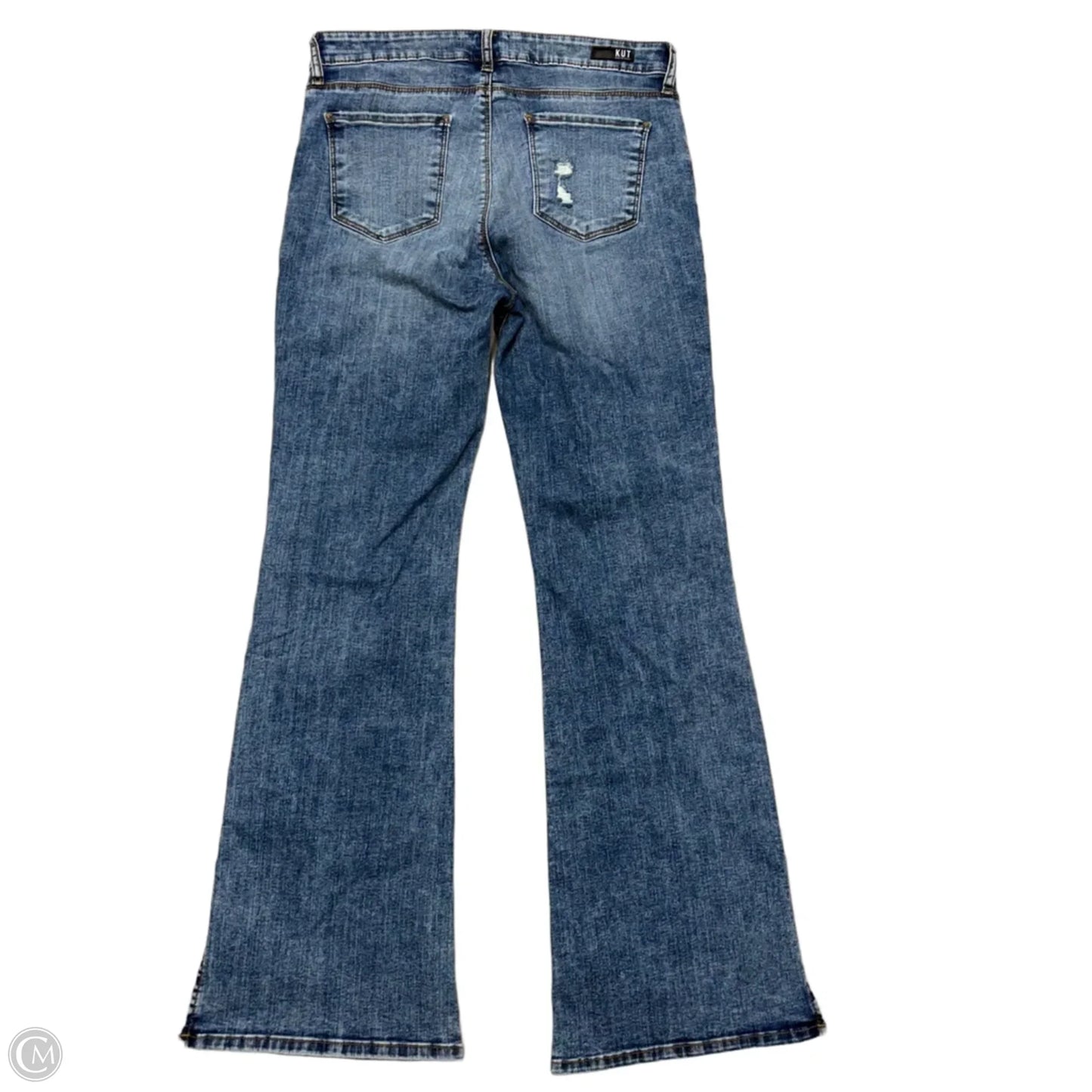 Jeans Boot Cut By Kut In Blue Denim, Size: 10