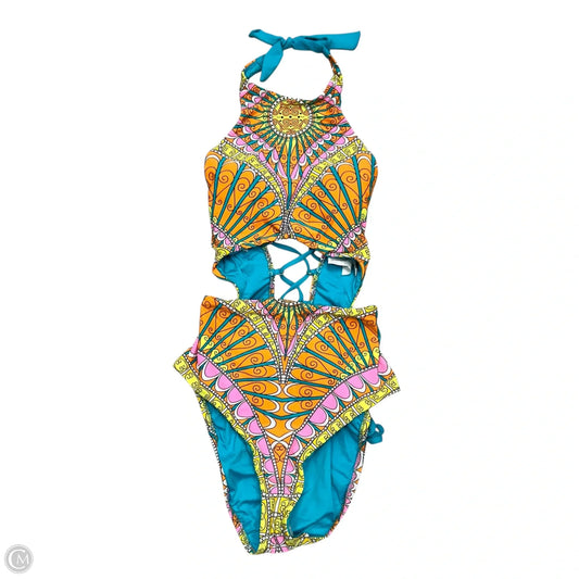 Swimsuit By Trina Turk In Multi-colored, Size: M