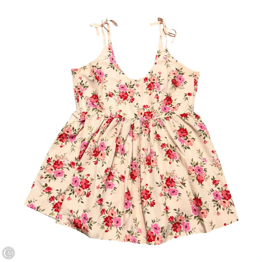 Dress Casual Short By Old Navy In Floral Print, Size: 3x