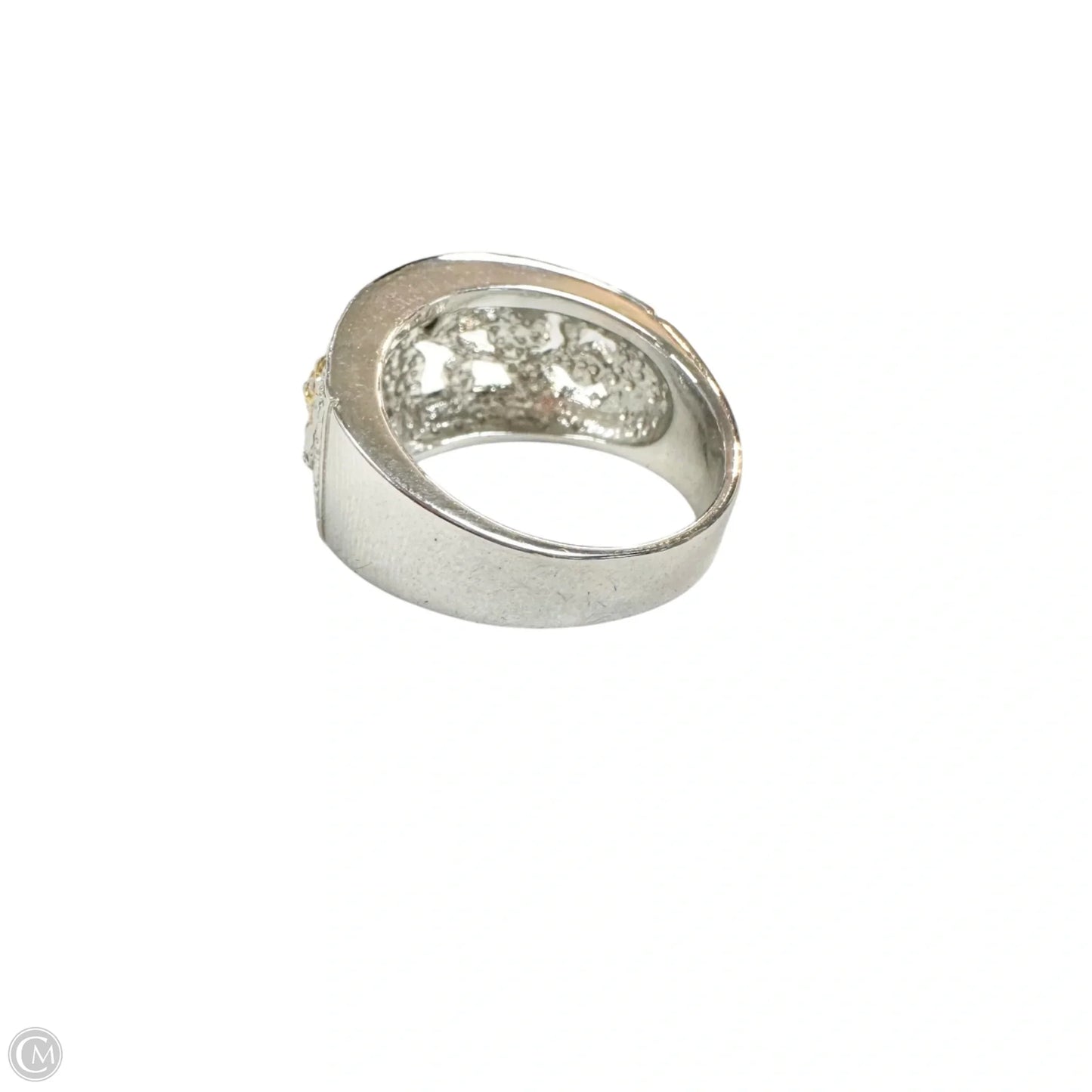 Ring Sterling Silver/18k, Size: 8