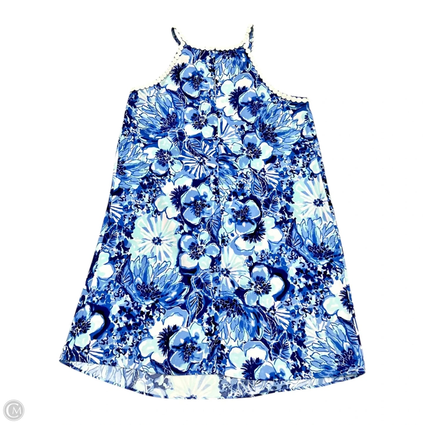 Dress Designer By Lilly Pulitzer In Blue & White, Size: Xs