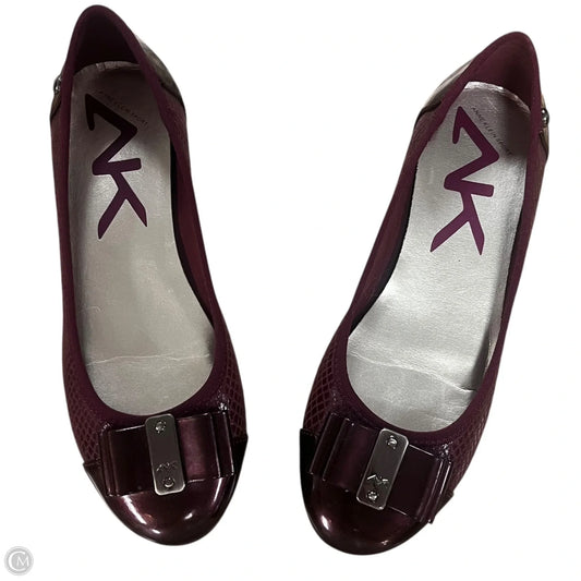 Shoes Flats By Anne Klein In Maroon, Size: 6