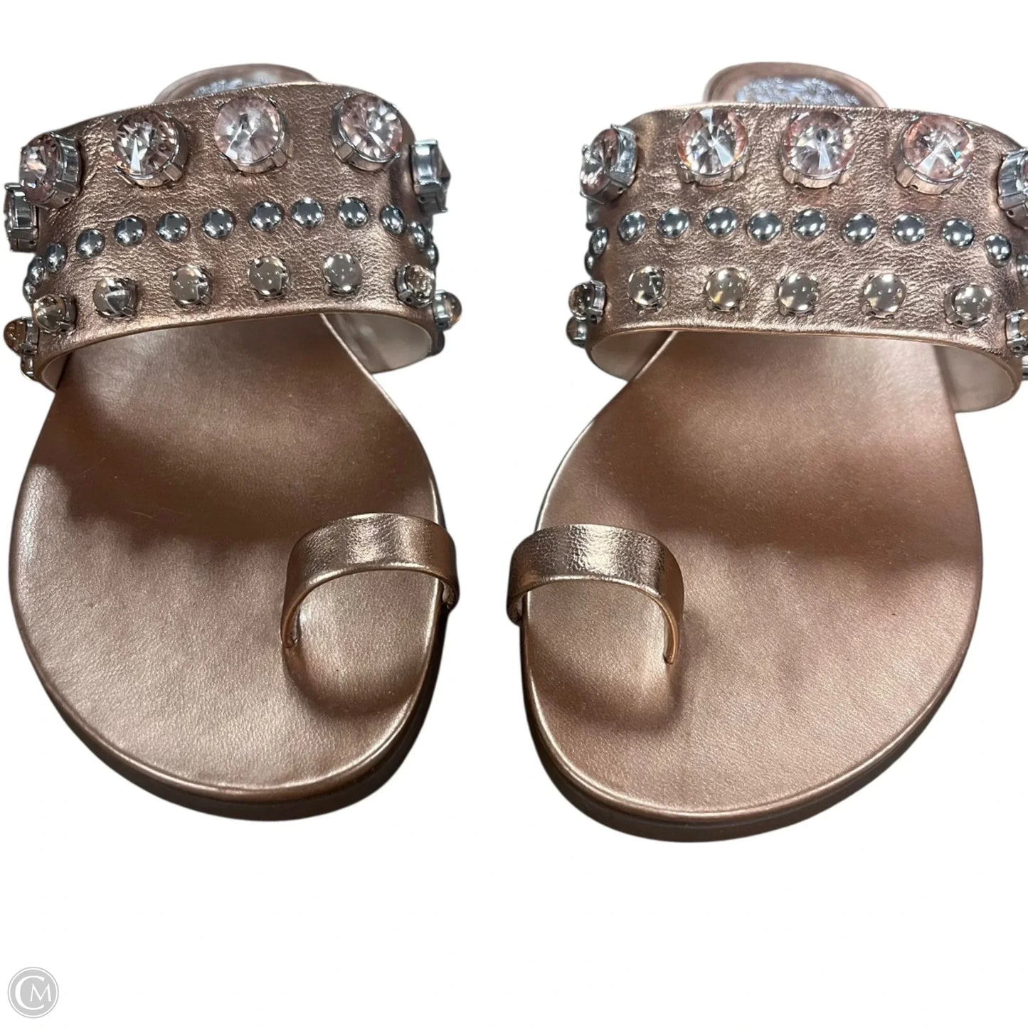 Sandals Flats By Vince Camuto In Rose Gold, Size: 6