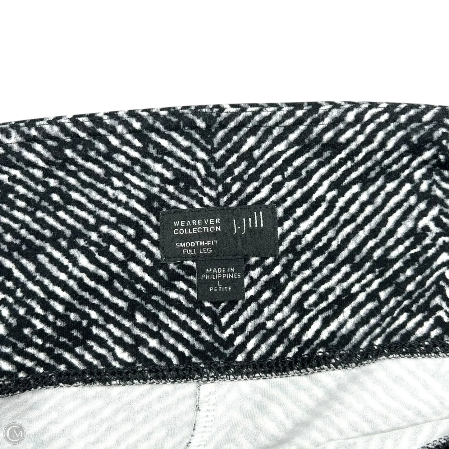 Pants Lounge By J. Jill In Black & Blue, Size: Lp