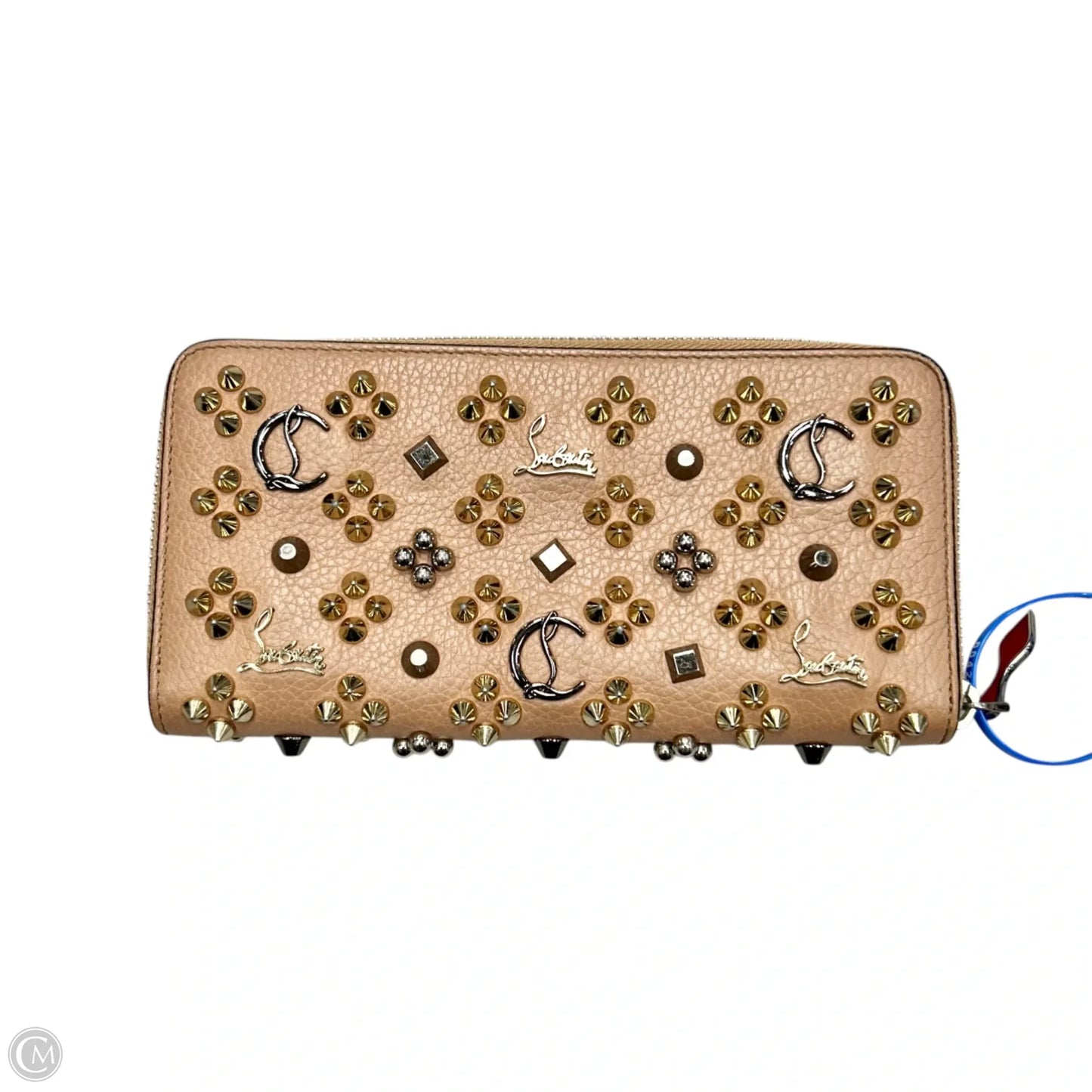 Wallet Luxury Designer By Christian Louboutin, Size: Large