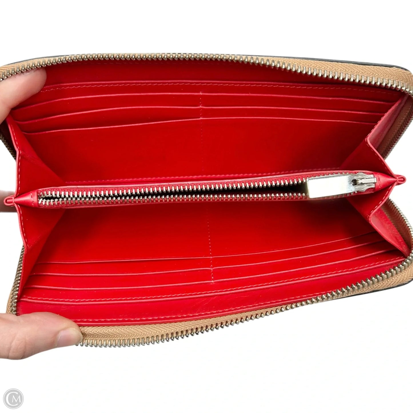 Wallet Luxury Designer By Christian Louboutin, Size: Large