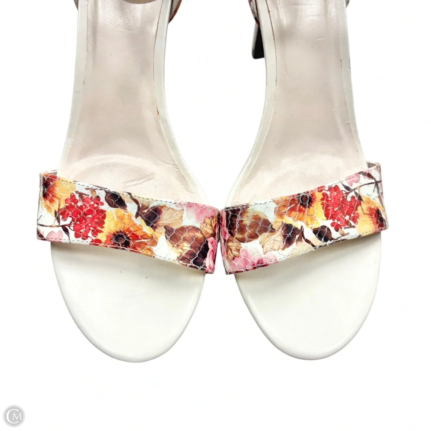 Sandals Heels Stiletto By Cole-haan In Floral Print, Size: 6