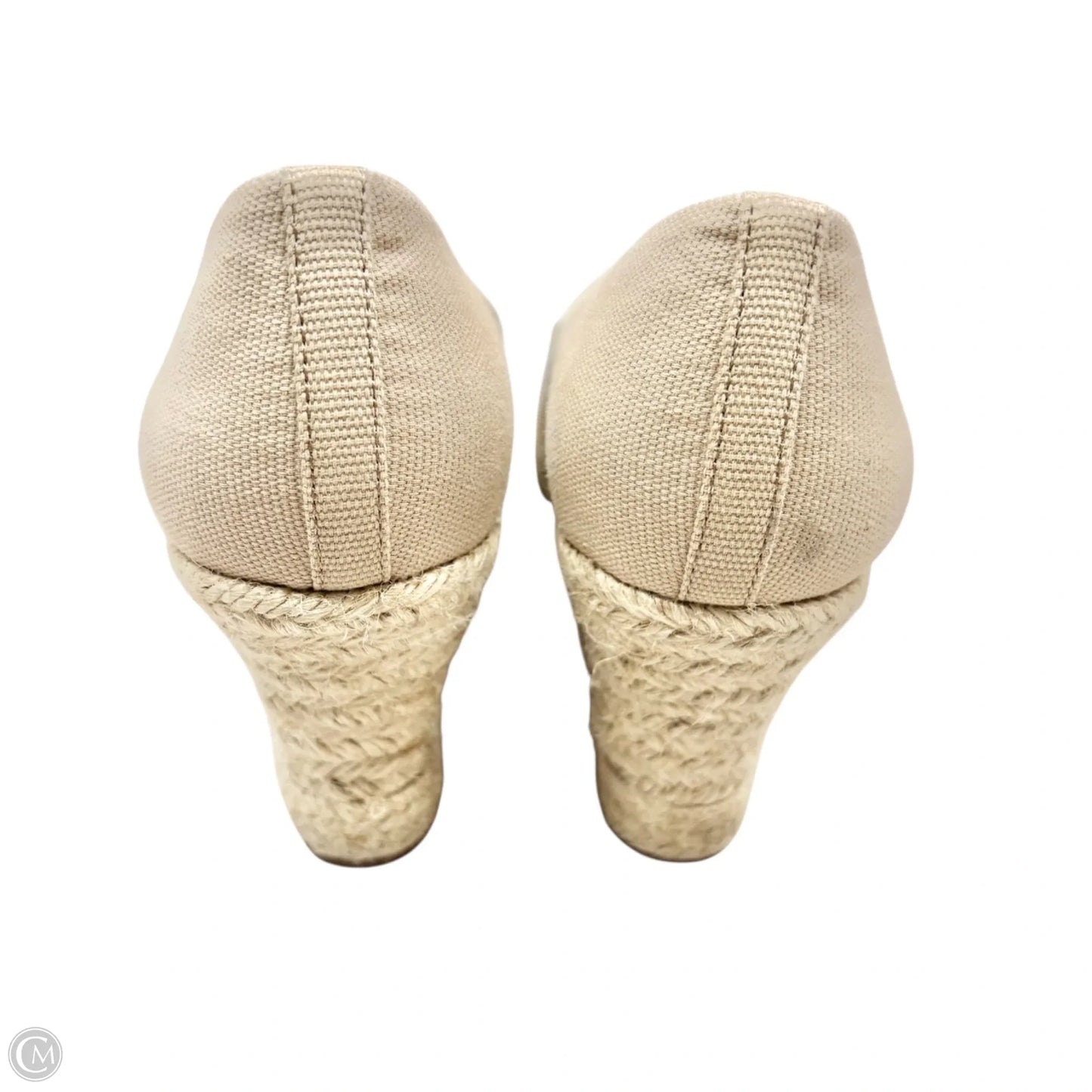 Sandals Heels Wedge By J. Crew In Cream, Size: 7