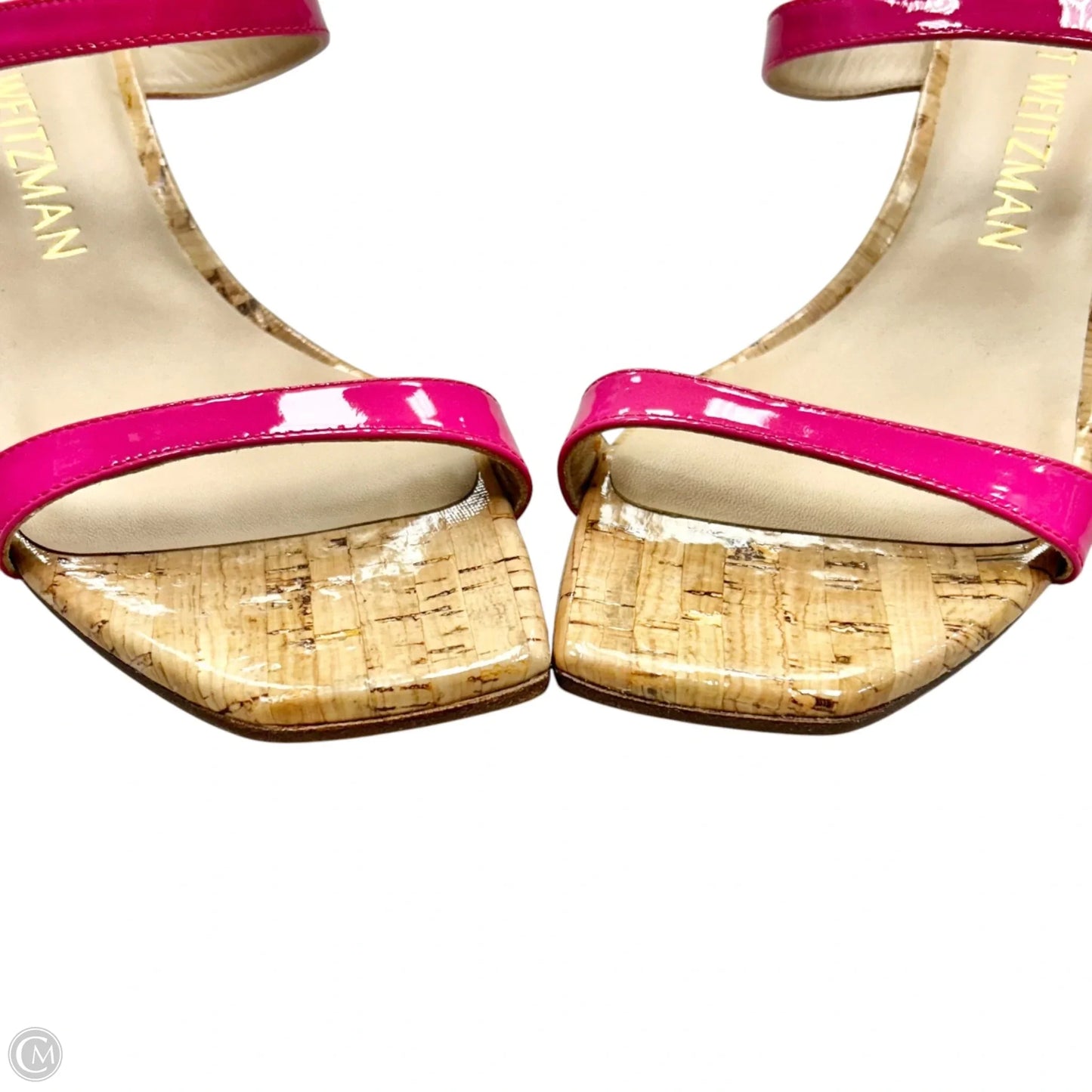 Sandals Designer By Stuart Weitzman In Pink, Size: 9