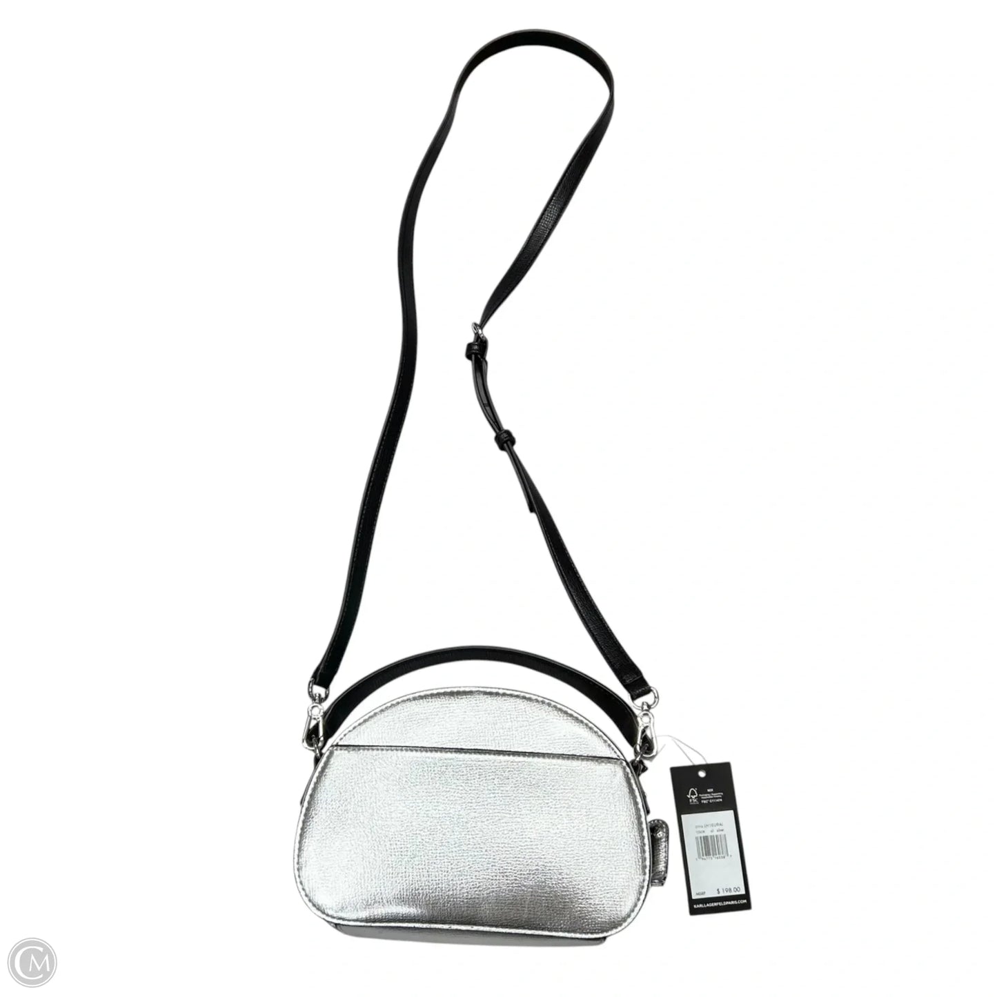 Crossbody Designer By Karl Lagerfeld, Size: Medium