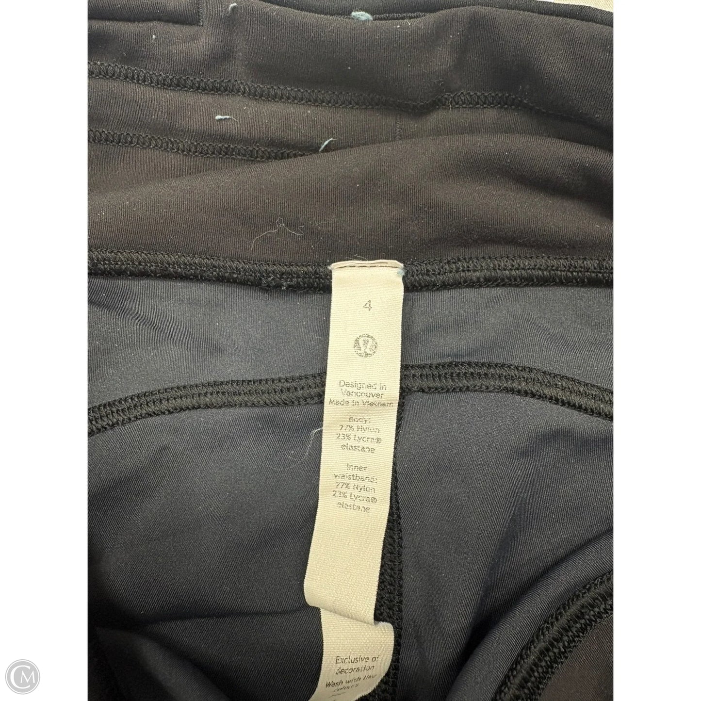 Athletic Leggings By Lululemon In Camouflage Print, Size: S