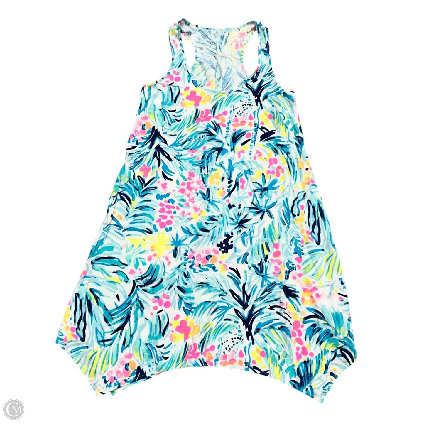 Dress Designer By Lilly Pulitzer In Blue & Orange, Size: Xs