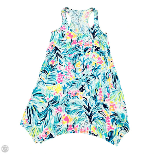 Dress Designer By Lilly Pulitzer In Blue & Orange, Size: Xs