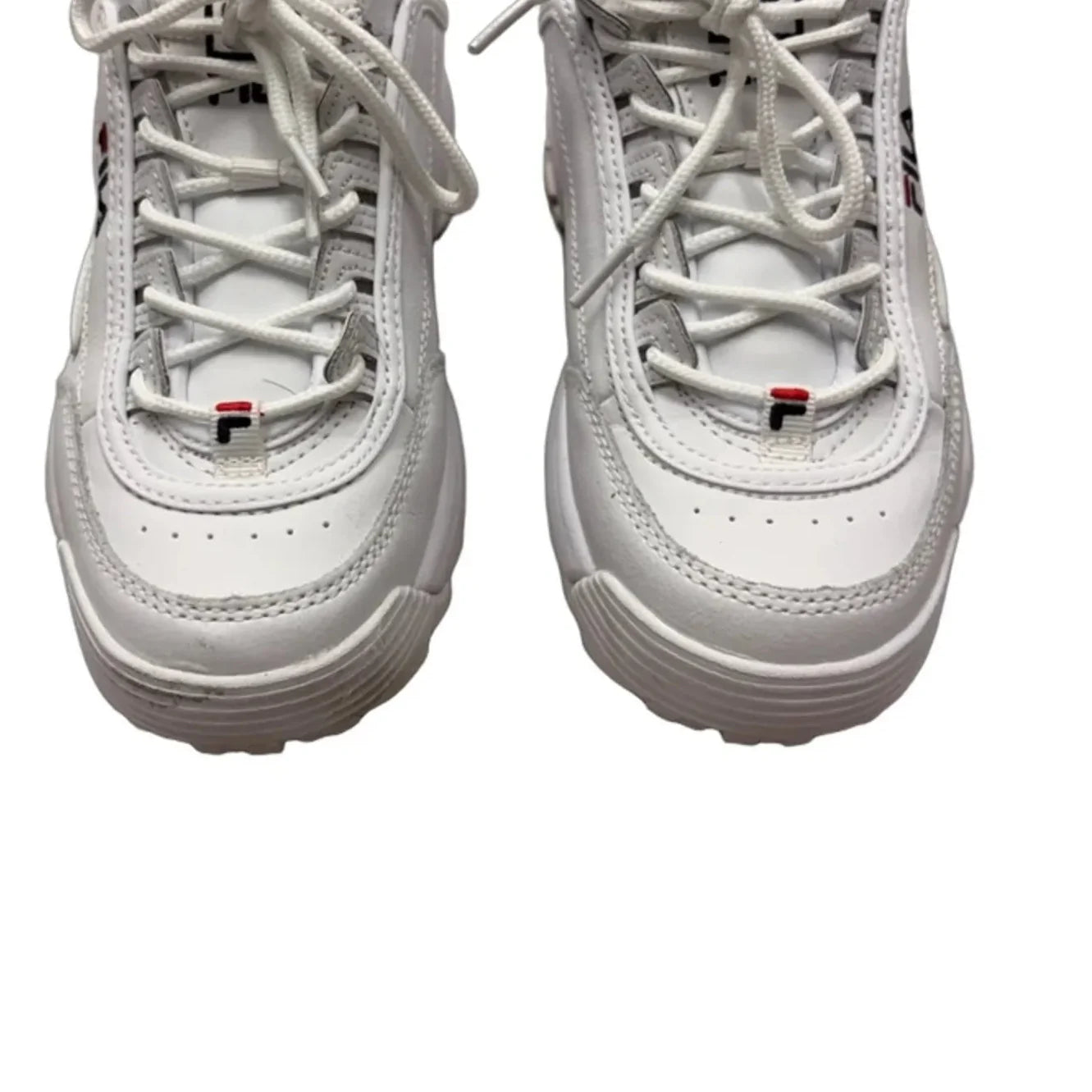 Shoes Sneakers By Fila In White, Size: 6.5