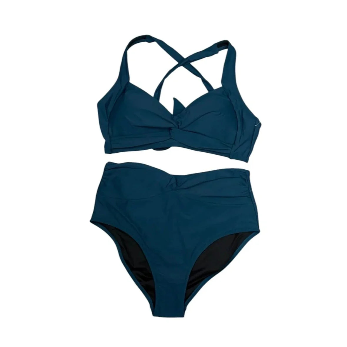 Swimsuit 2pc By Hanna Nikole In Teal, Size: M