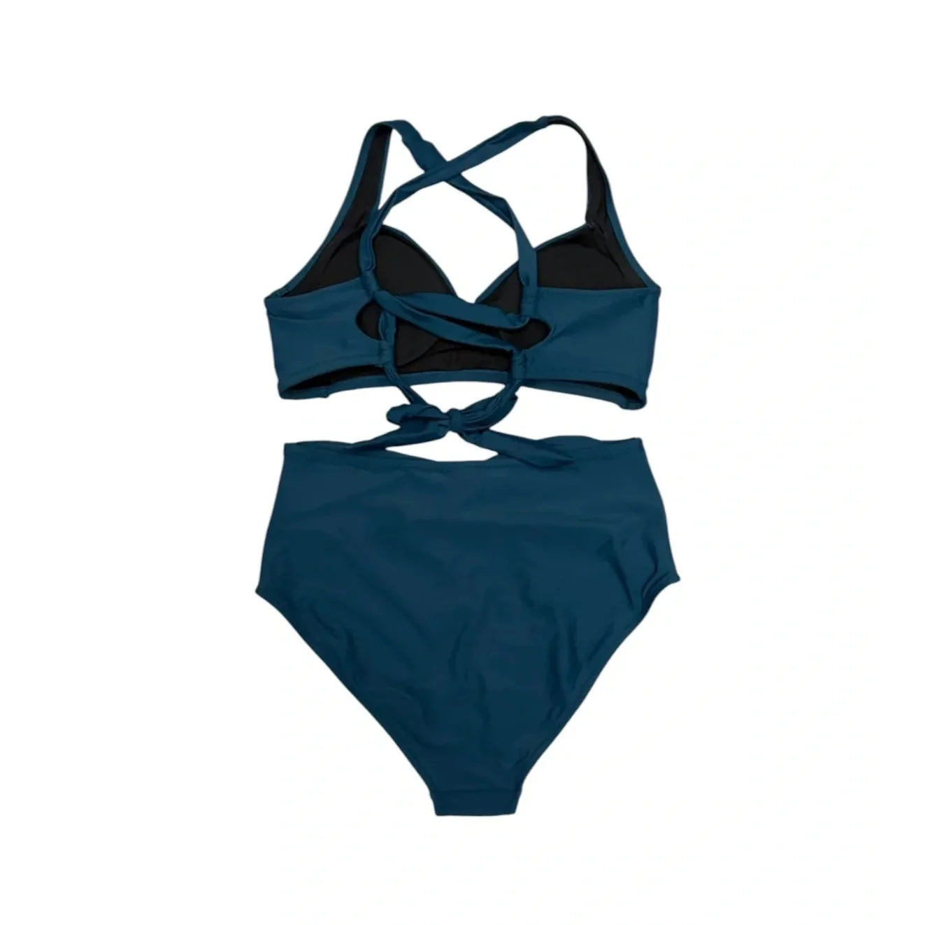Swimsuit 2pc By Hanna Nikole In Teal, Size: M