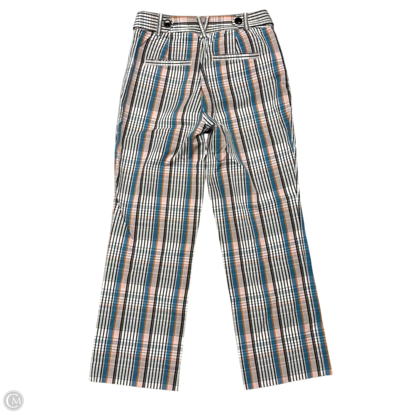 Pants Cropped By Maeve In Plaid Pattern, Size: 6