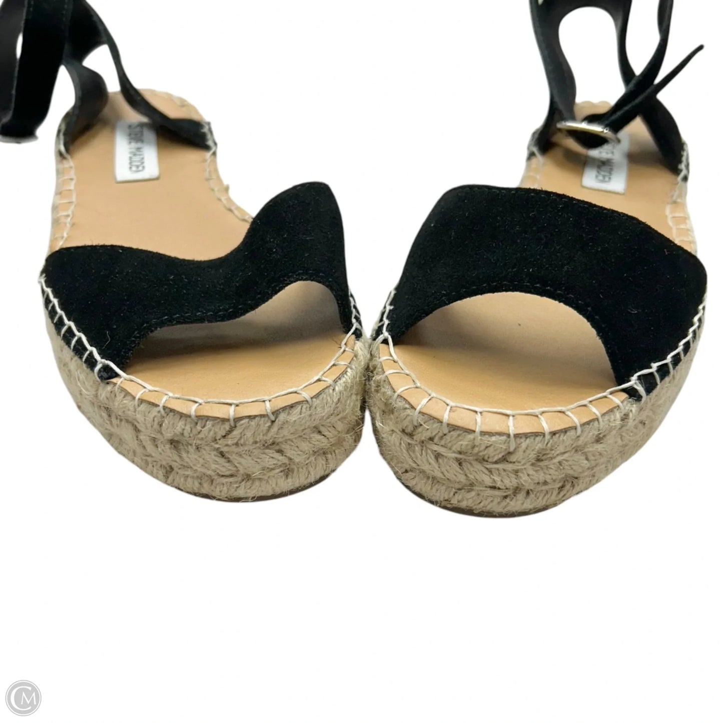 Sandals Heels Platform By Steve Madden In Black, Size: 6