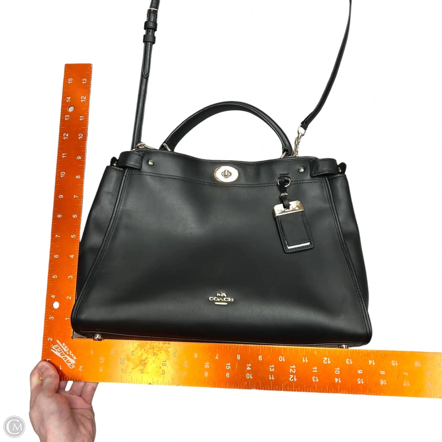 Handbag Designer By Coach, Size: Large
