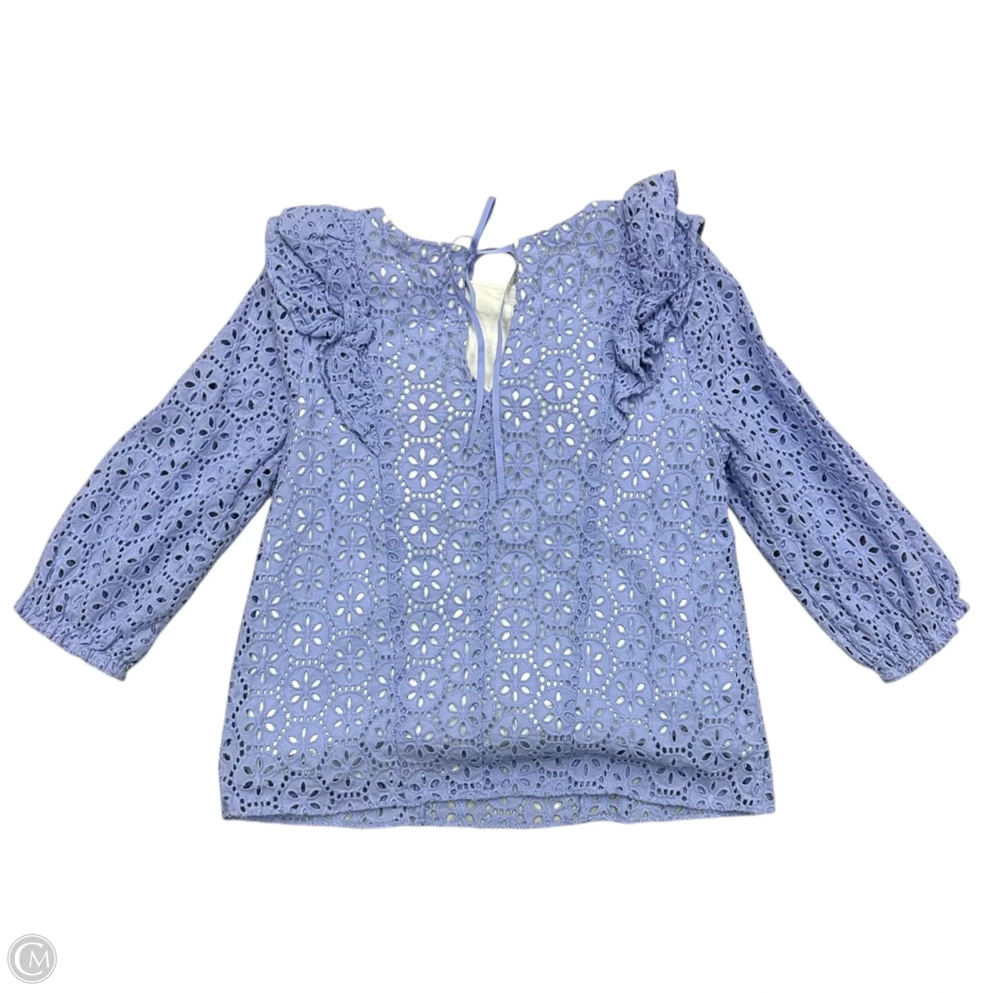 Top Long Sleeve Designer By Lilly Pulitzer In Purple, Size: M