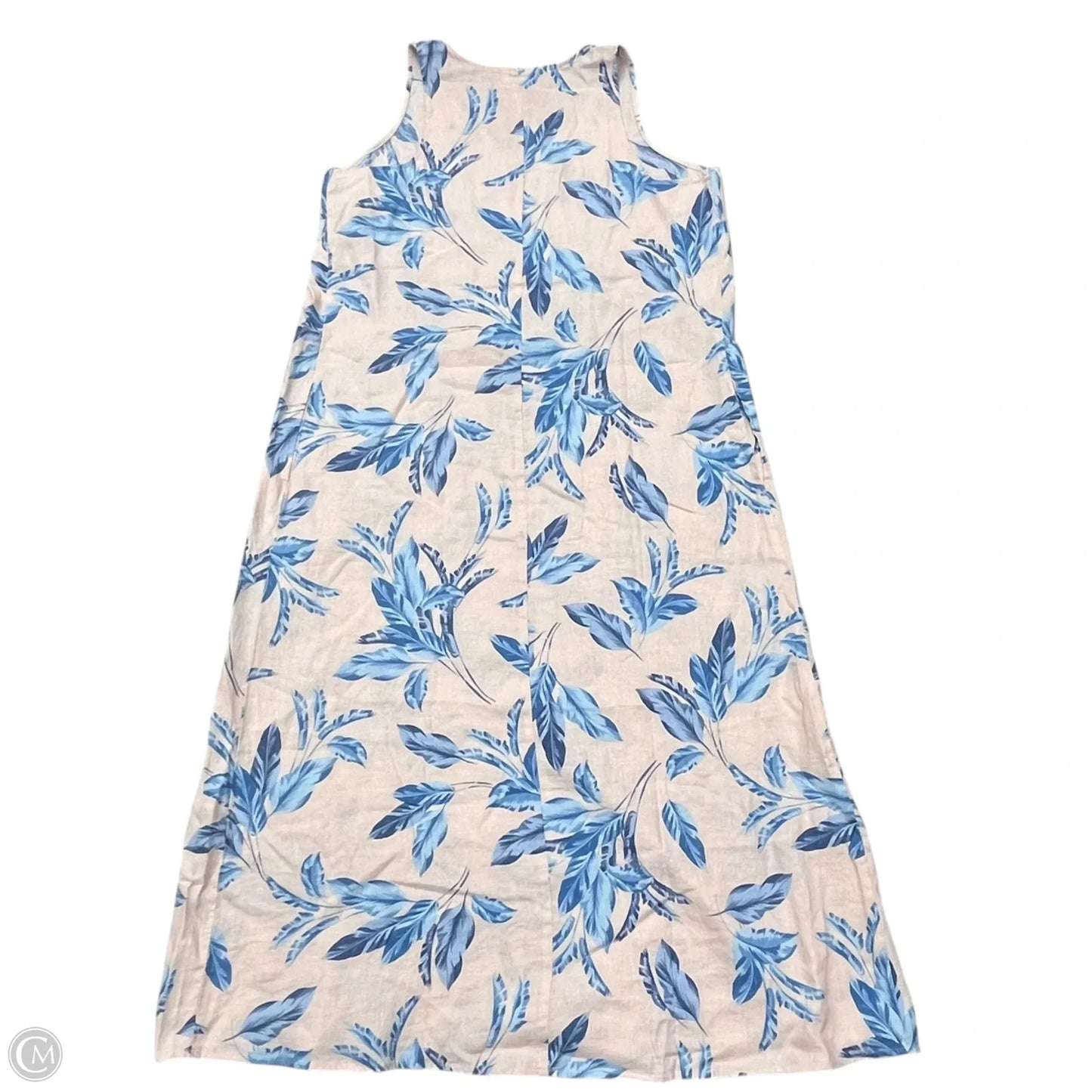 Dress Casual Maxi By J. Jill In Tropical Print, Size: L