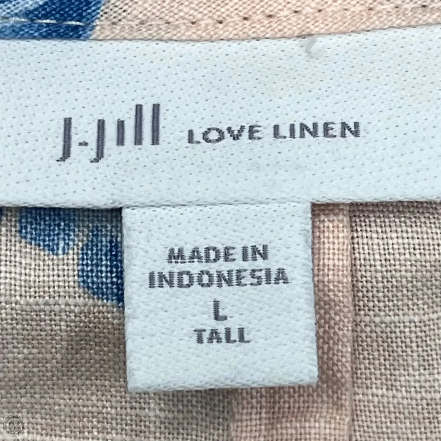 Dress Casual Maxi By J. Jill In Tropical Print, Size: L