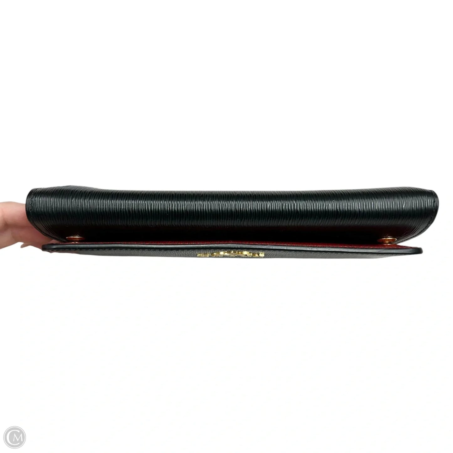 Wallet Luxury Designer By Prada, Size: Large