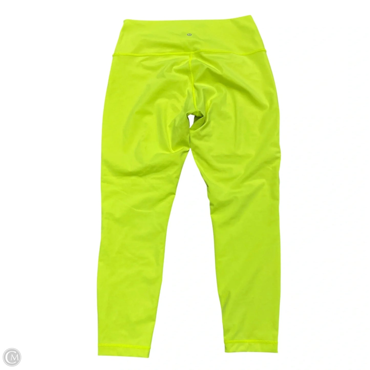 Athletic Leggings By Lululemon In Yellow, Size: L