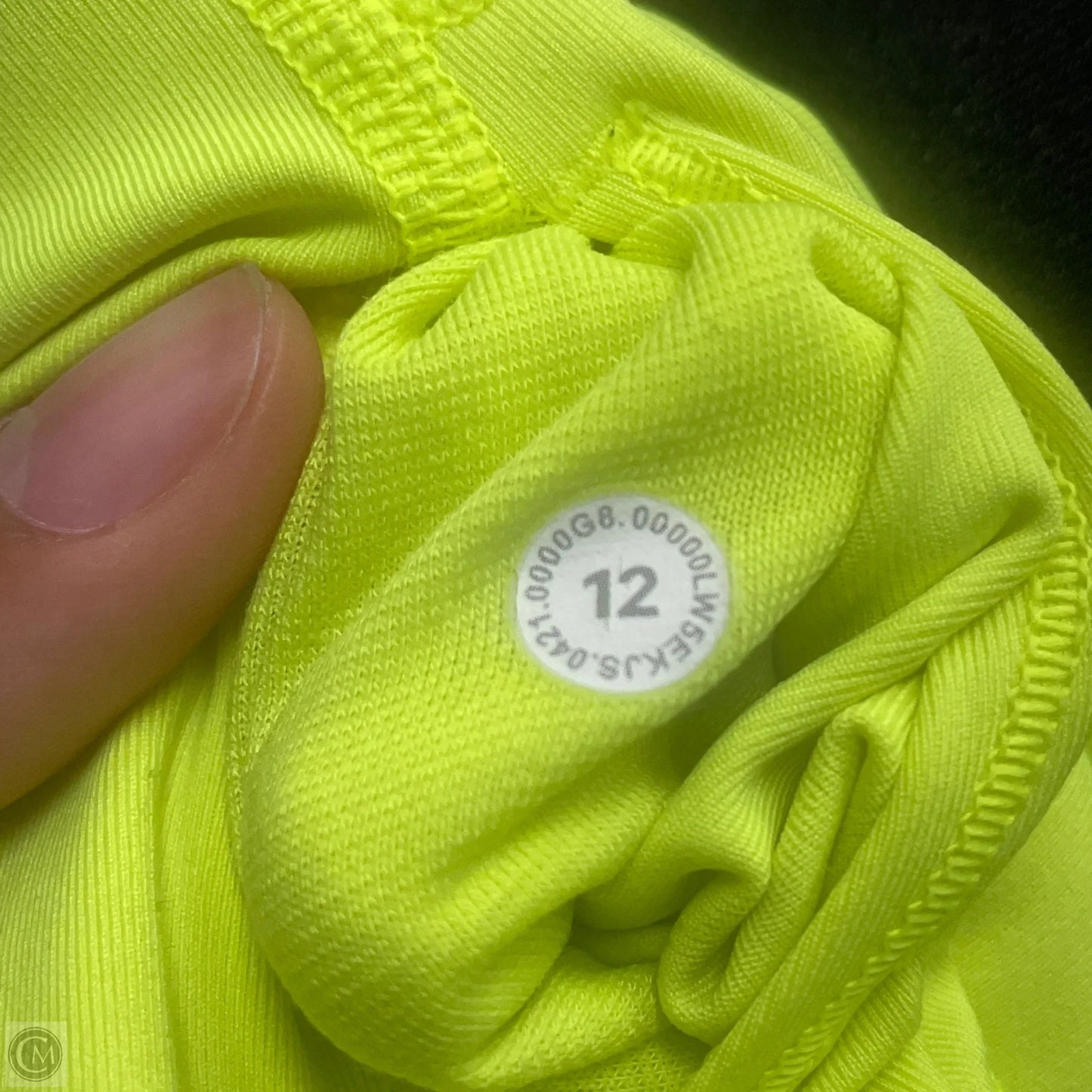 Athletic Leggings By Lululemon In Yellow, Size: L