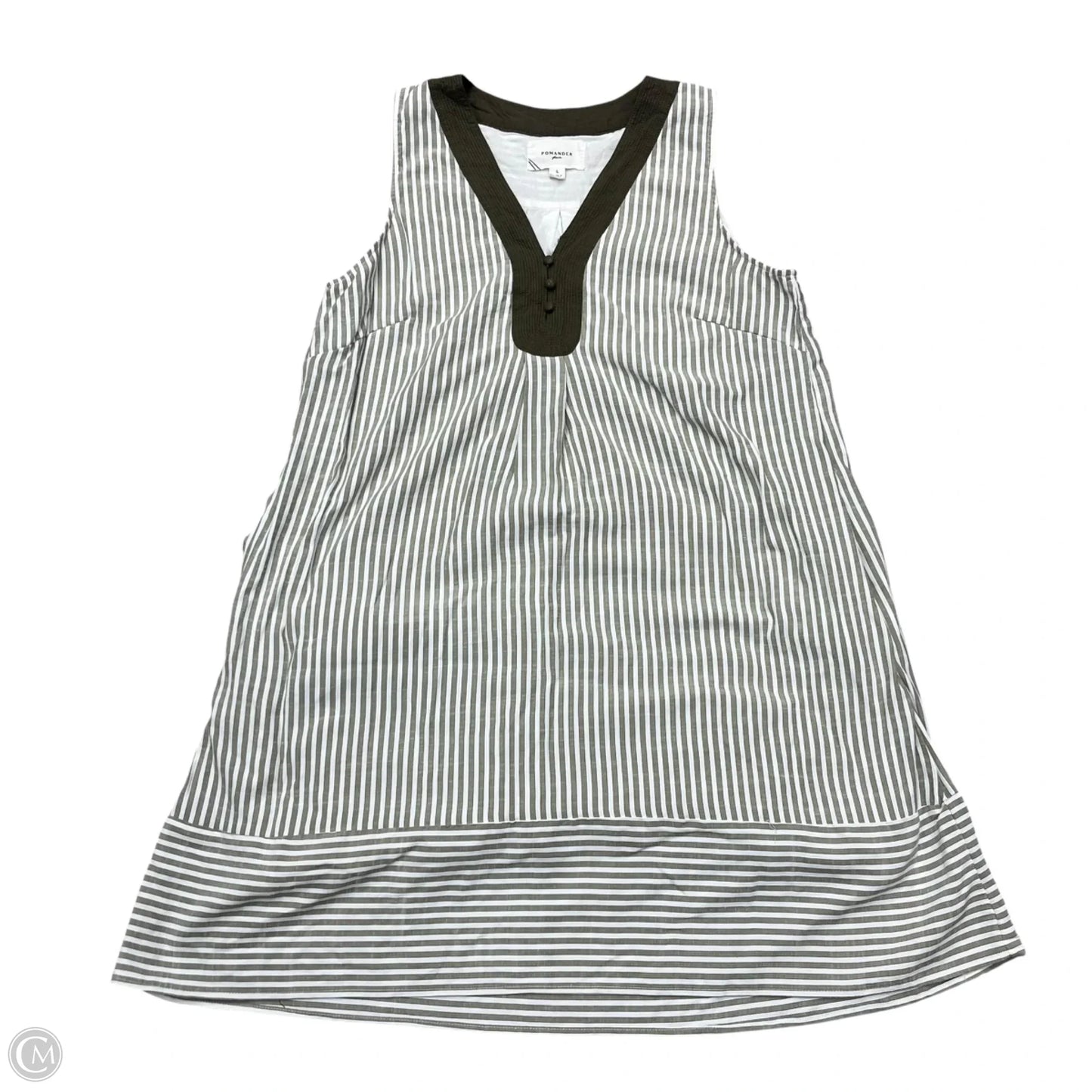 Dress Casual Short By Pomander Place In Striped Pattern, Size: L