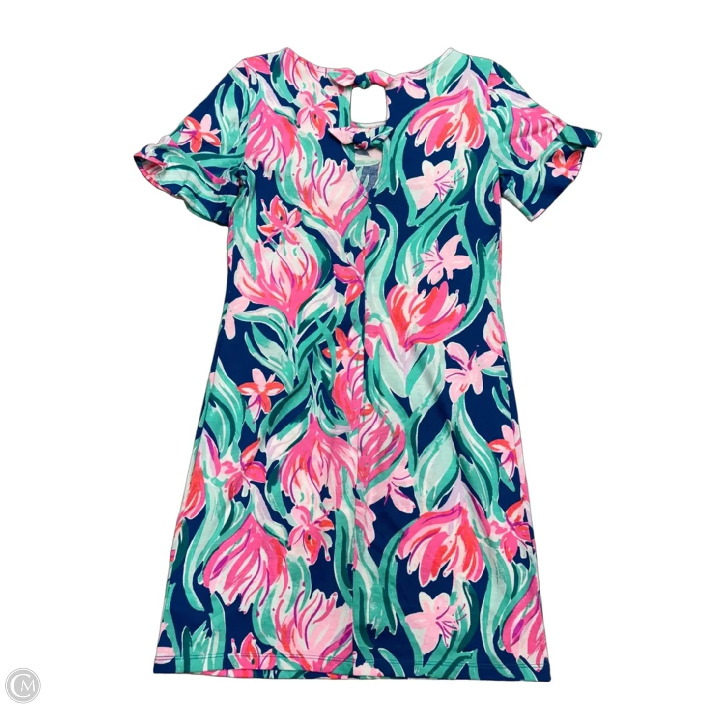 Dress Designer By Lilly Pulitzer In Blue & Pink, Size: Xs