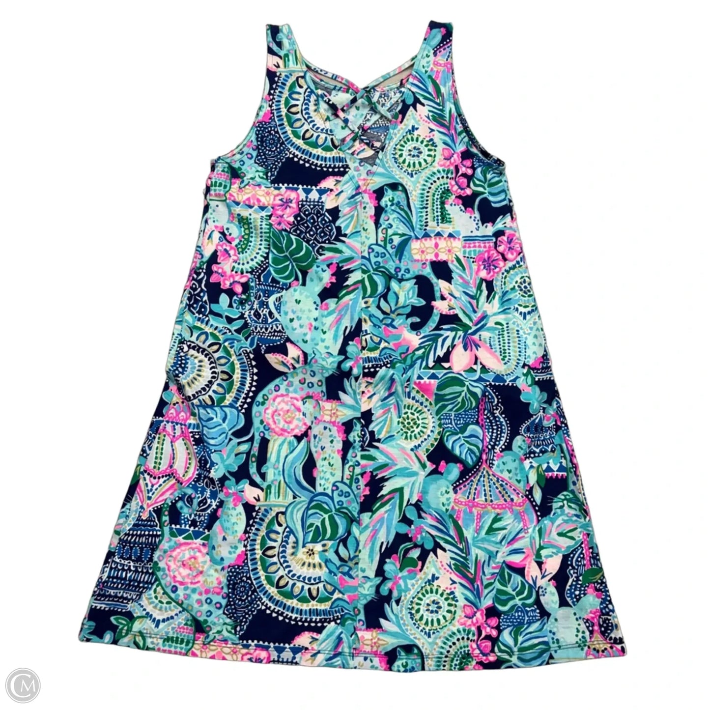 Dress Designer By Lilly Pulitzer In Floral Print, Size: Xs