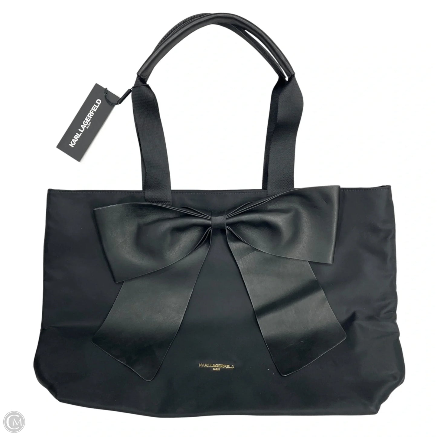 Tote Designer By Karl Lagerfeld, Size: Large