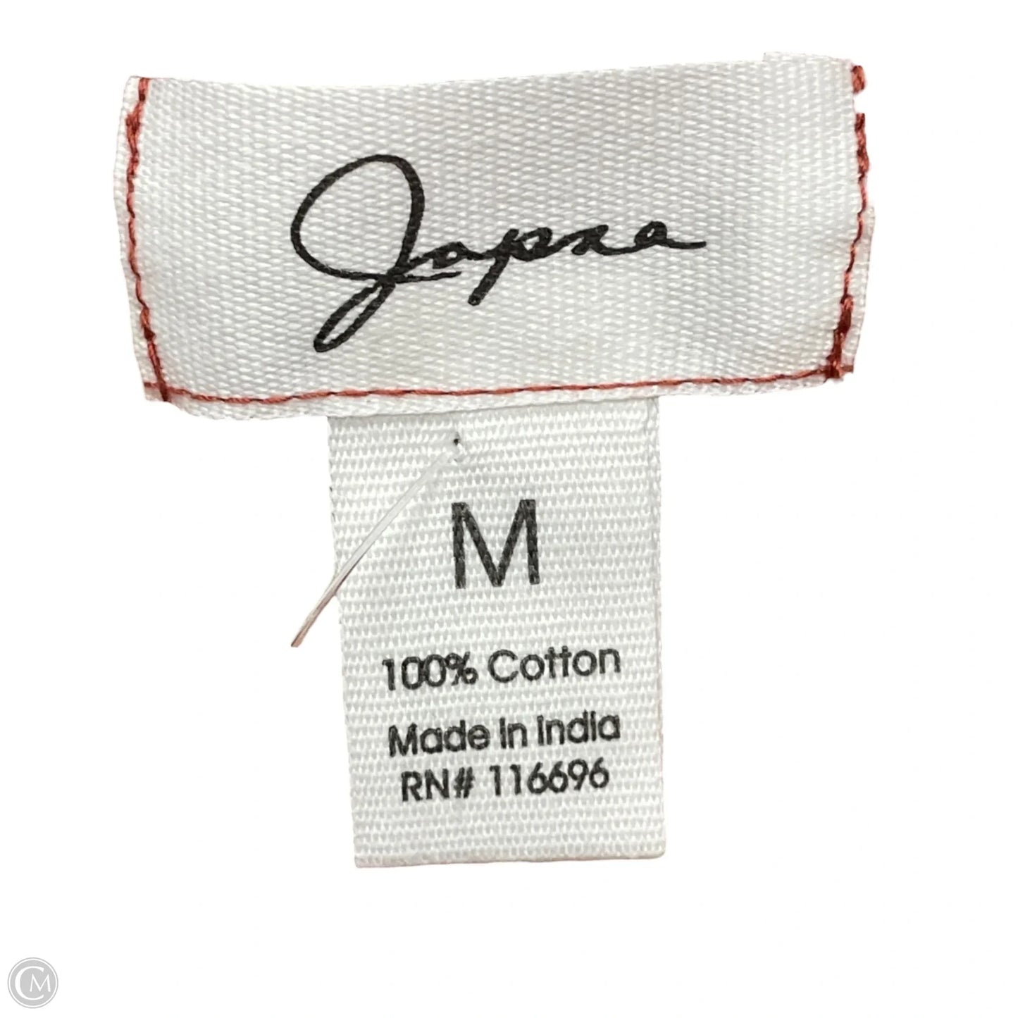 Skirt Set 2pc By Japna In Plaid Pattern, Size: M