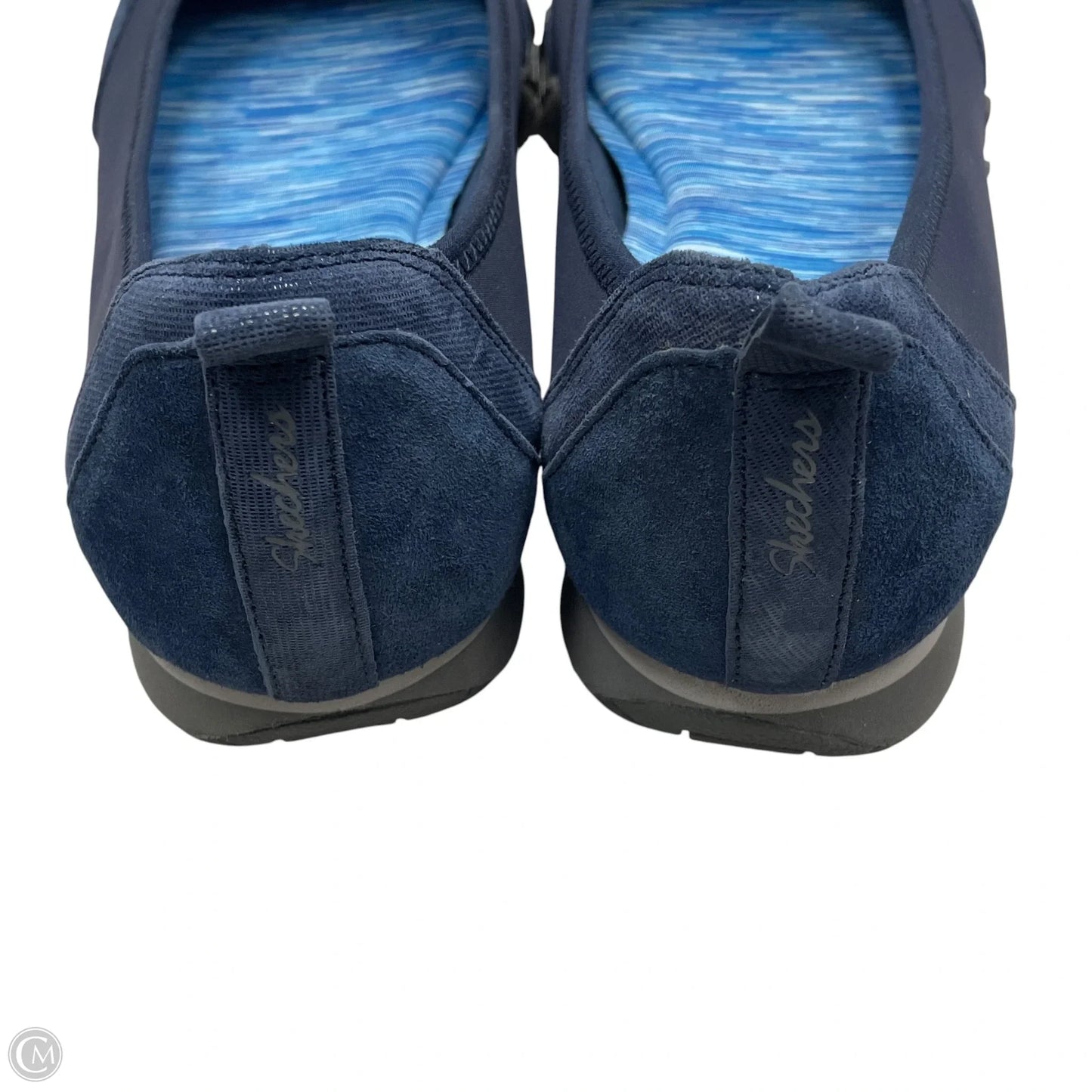 Shoes Flats By Skechers In Navy, Size: 10