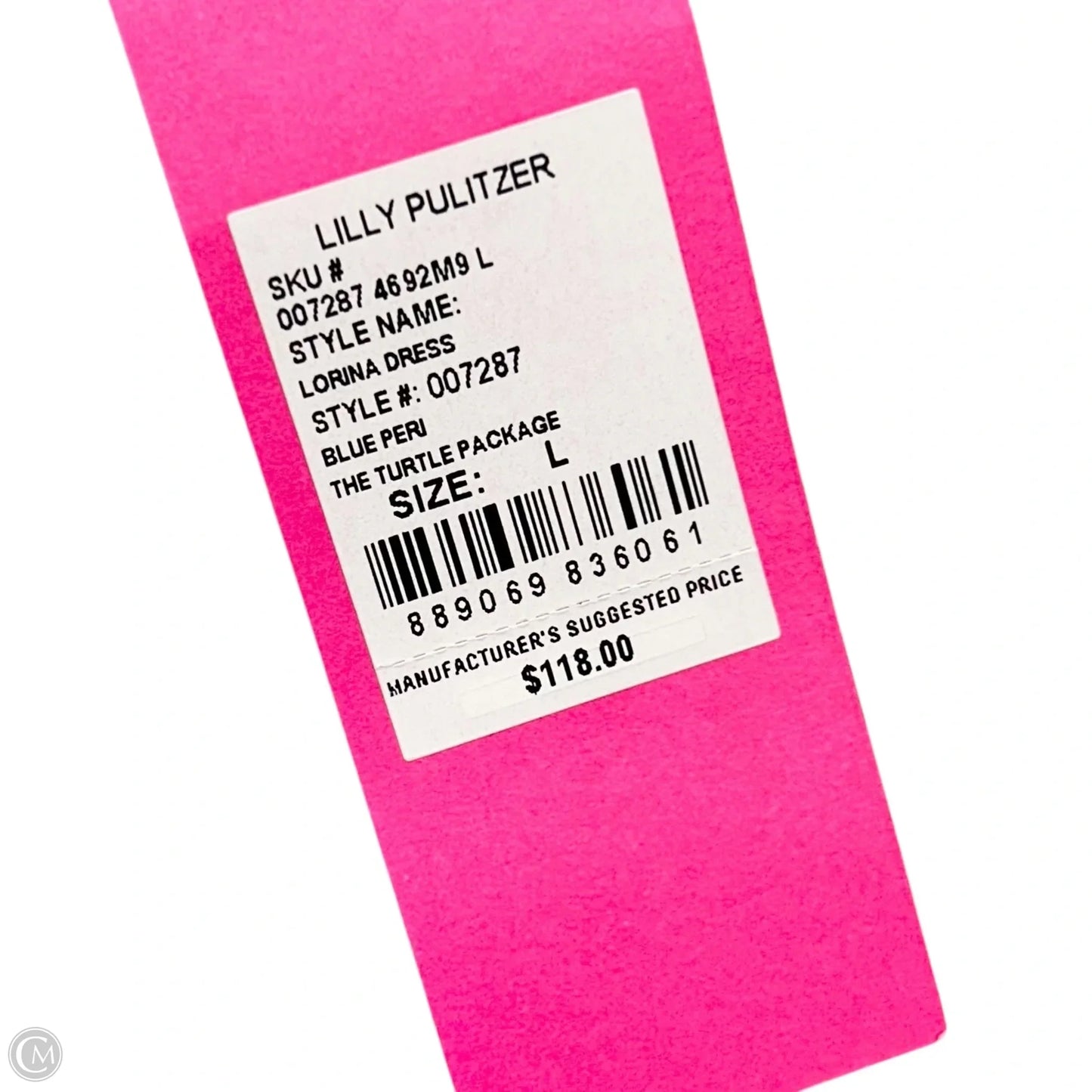 Dress Designer By Lilly Pulitzer In Blue & Purple, Size: L