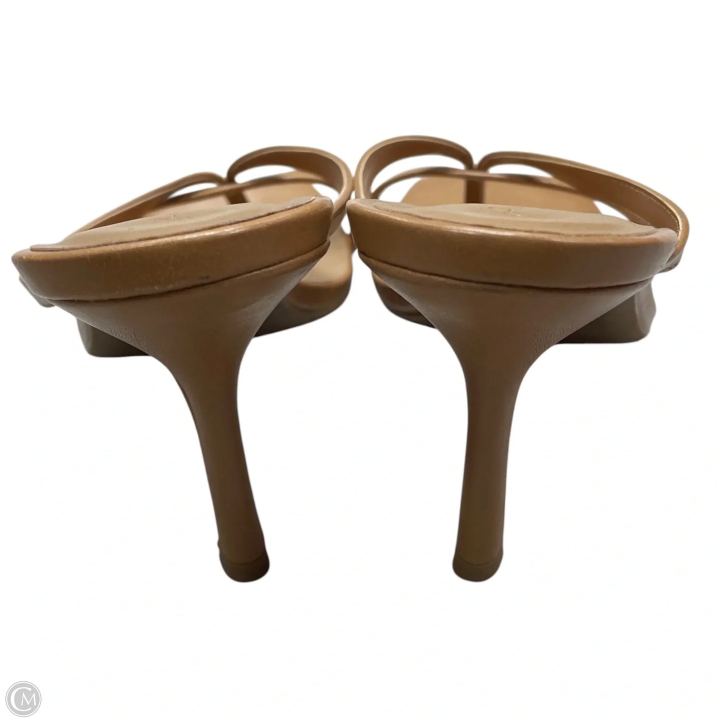 Sandals Heels Stiletto By Anne Michelle In Beige, Size: 8
