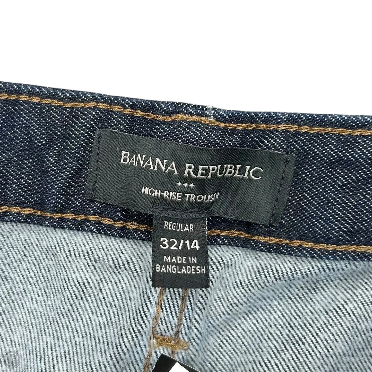 Jeans Wide Leg By Banana Republic In Blue Denim, Size: 14