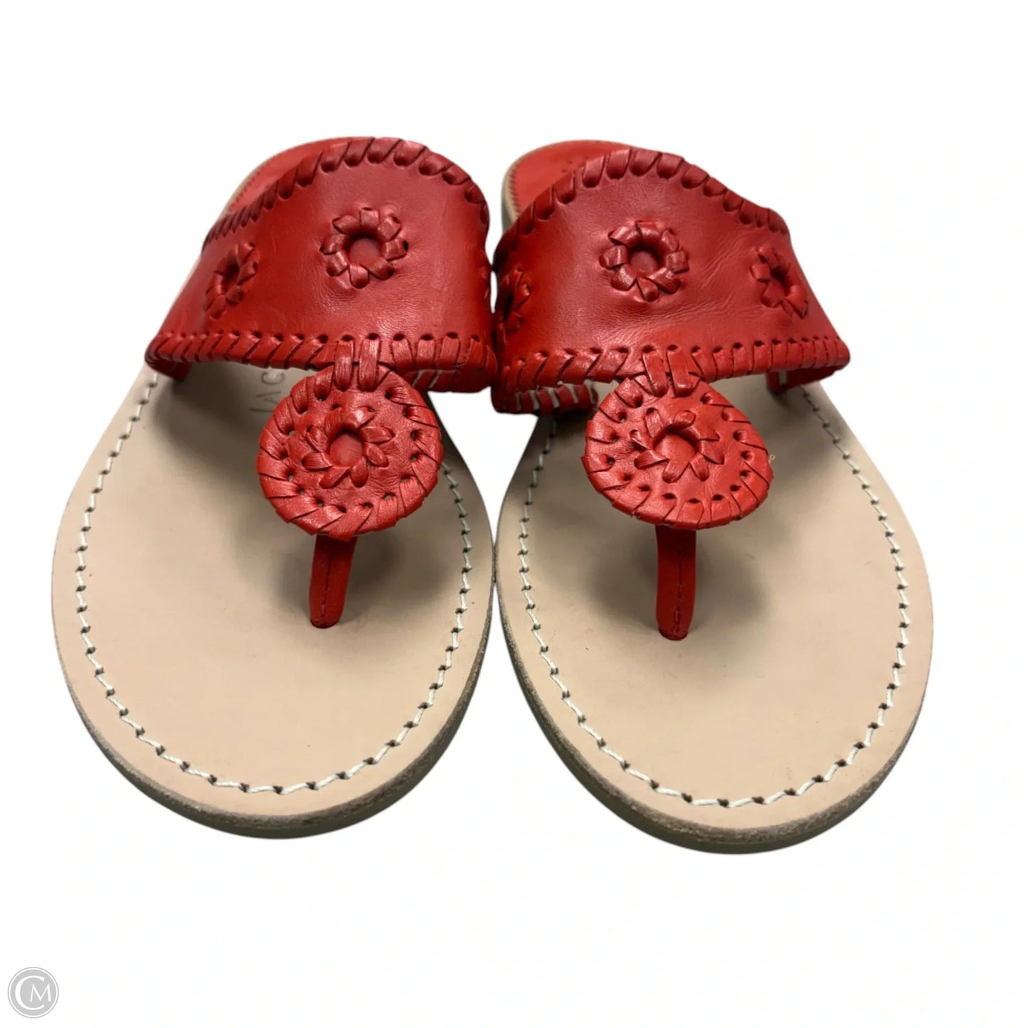 Sandals Flats By Jack Rogers In Red, Size: 10