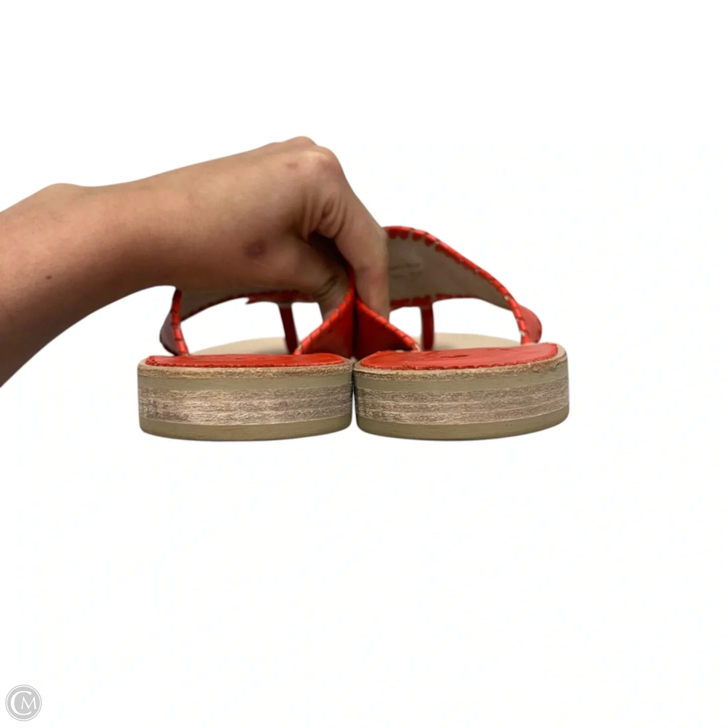 Sandals Flats By Jack Rogers In Red, Size: 10