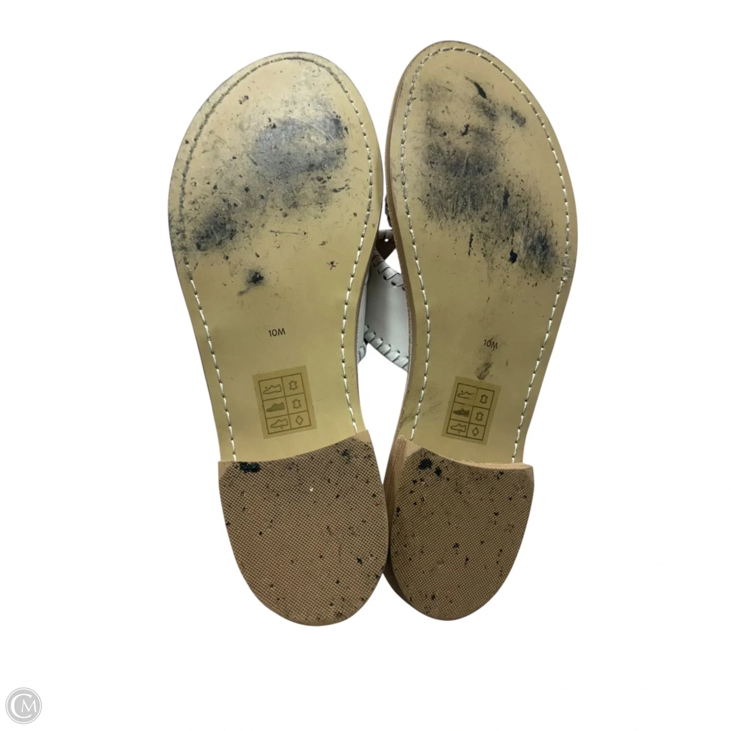 Sandals Flats By Jack Rogers In White, Size: 10
