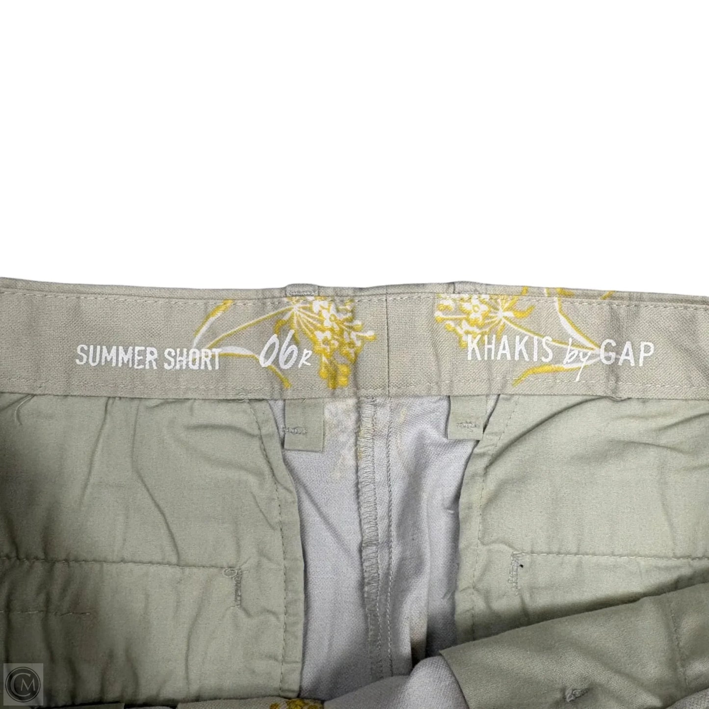 Shorts By Gap In Tan & Yellow, Size: 6