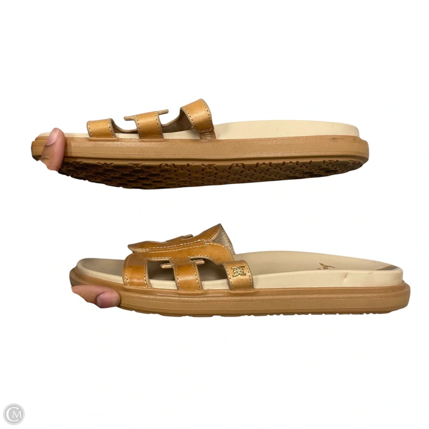 Sandals Flats By Sam Edelman In Tan, Size: 9