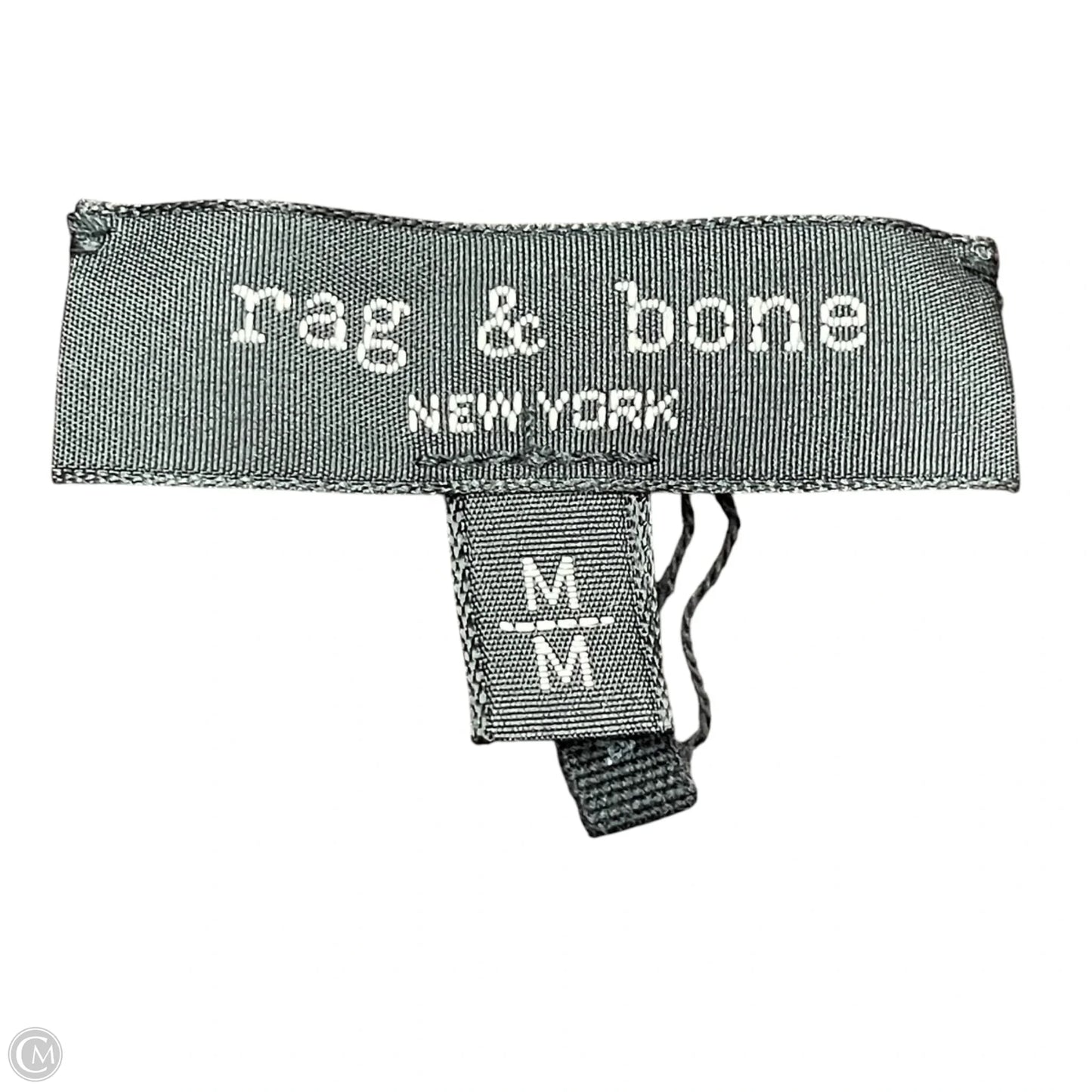 Blouse Long Sleeve By Rag And Bone In Tan & White, Size: S