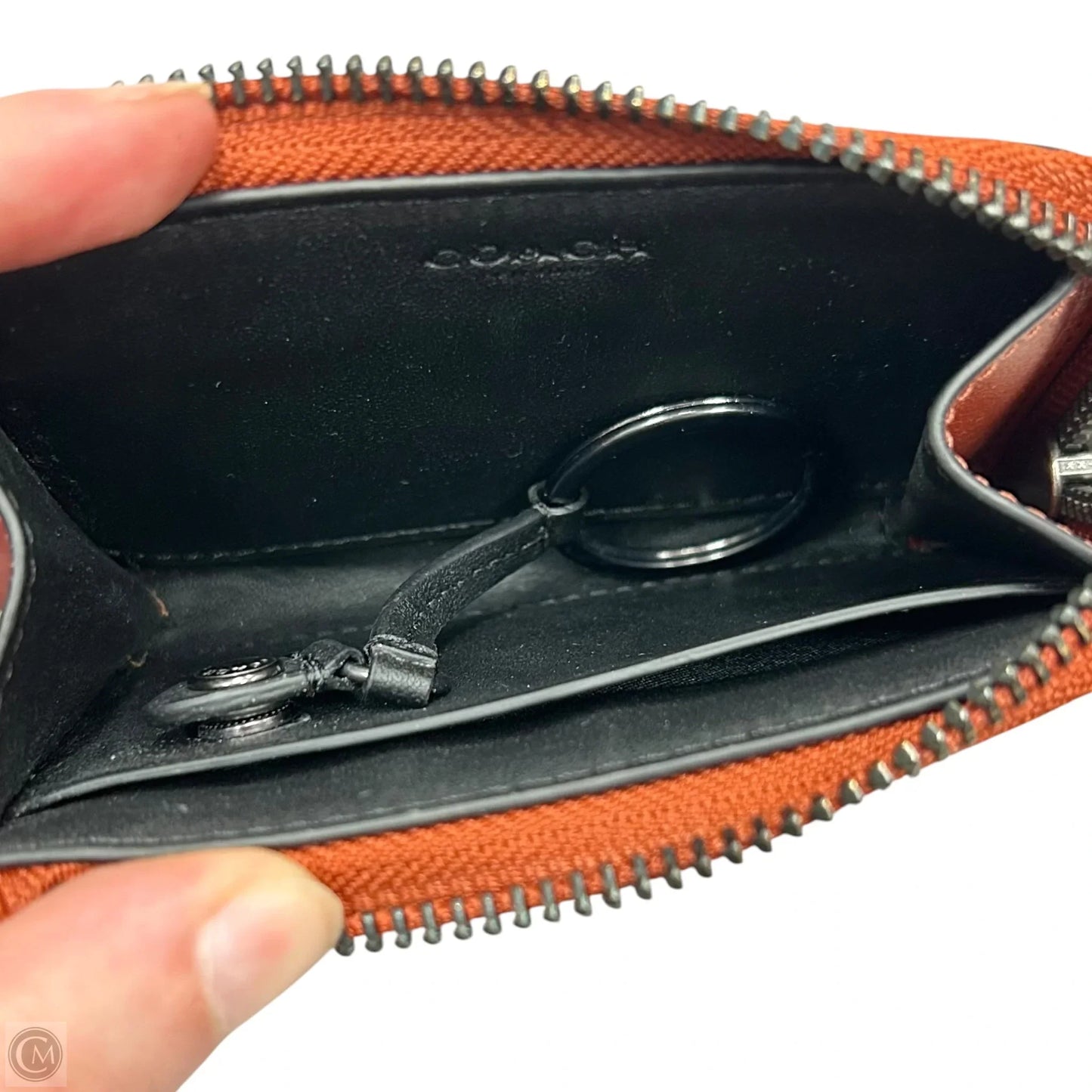 Coin Purse Designer By Coach, Size: Small