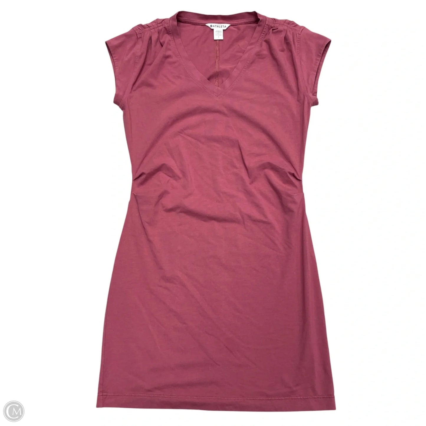 Athletic Dress By Athleta In Maroon, Size: S
