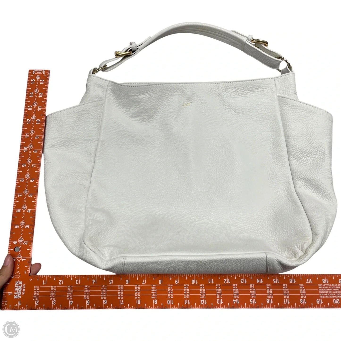 Handbag Leather By Mark And Graham, Size: Large